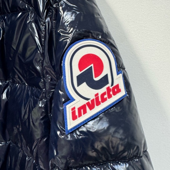 Invicta Large Men’s Shiny Puffer Coat - Picture 3 of 8